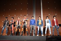 「劇場版ウルトラマンタイガ ニュージェネクライマックス」サプライズ発表会の様子。