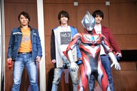 「劇場版ウルトラマンタイガ ニュージェネクライマックス」サプライズ発表会の様子。