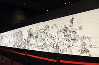 寺田克也による「スカイウォーカー・サーガ絵巻」。