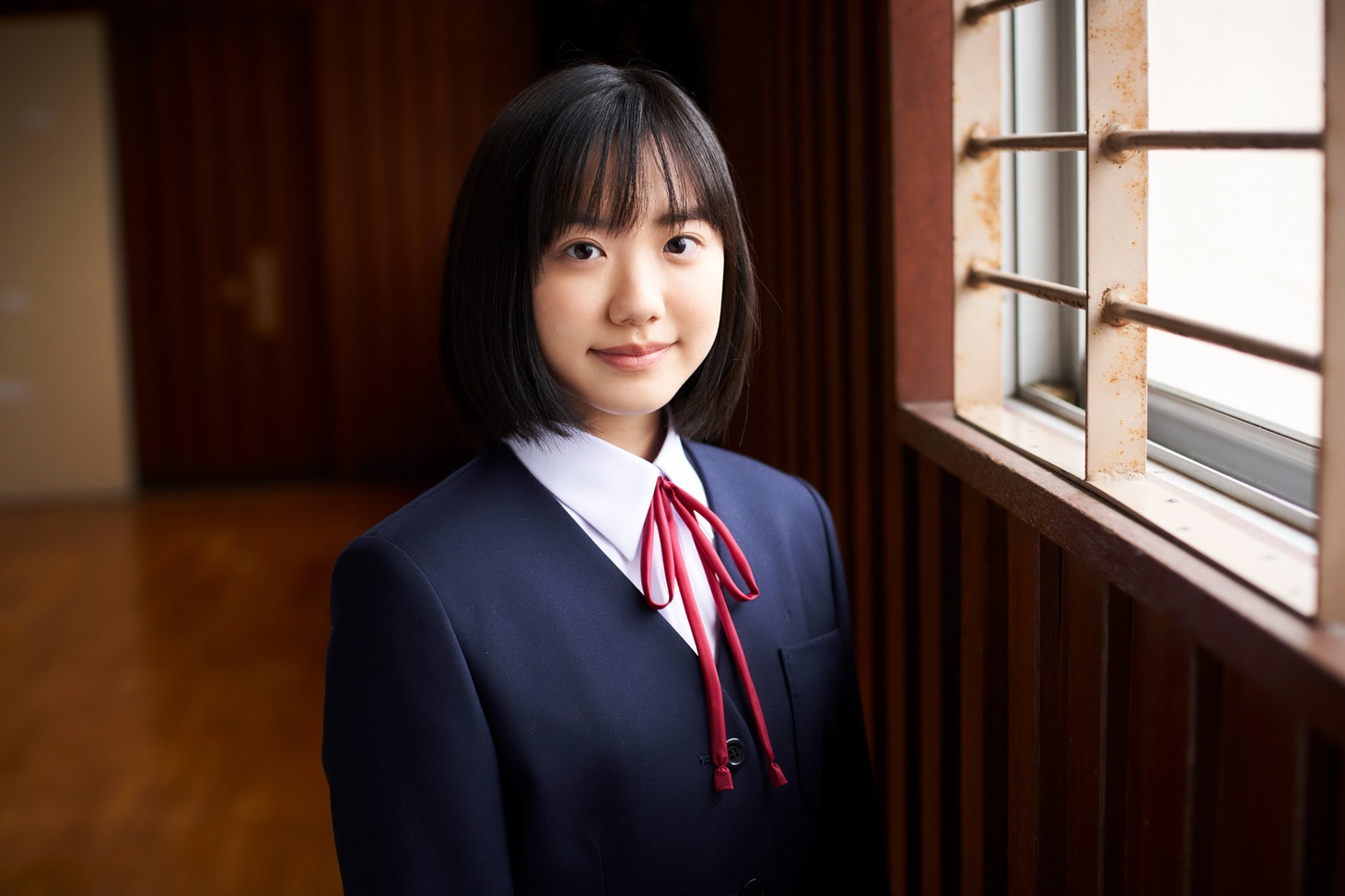 ちひろ役の芦田愛菜。