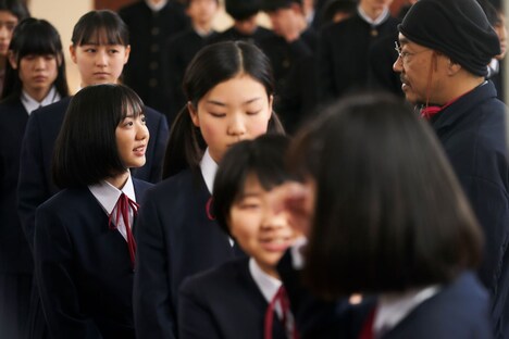 「星の子」メイキング写真