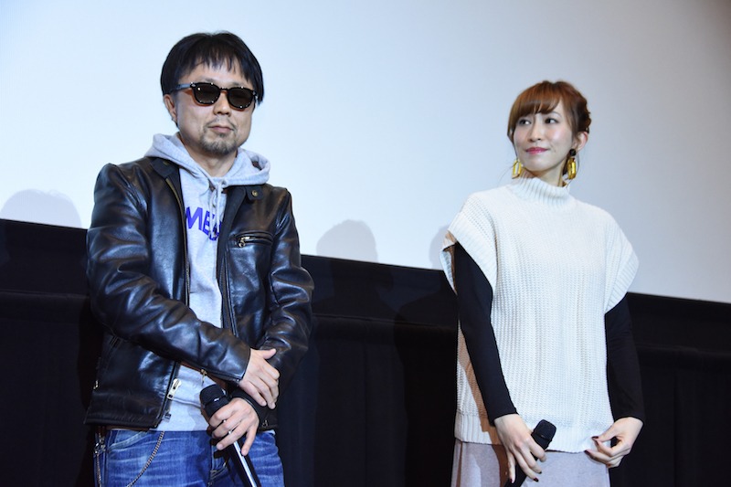 左から京田知己、名塚佳織。
