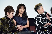 左から浅丘ルリ子、後藤久美子、夏木マリ。