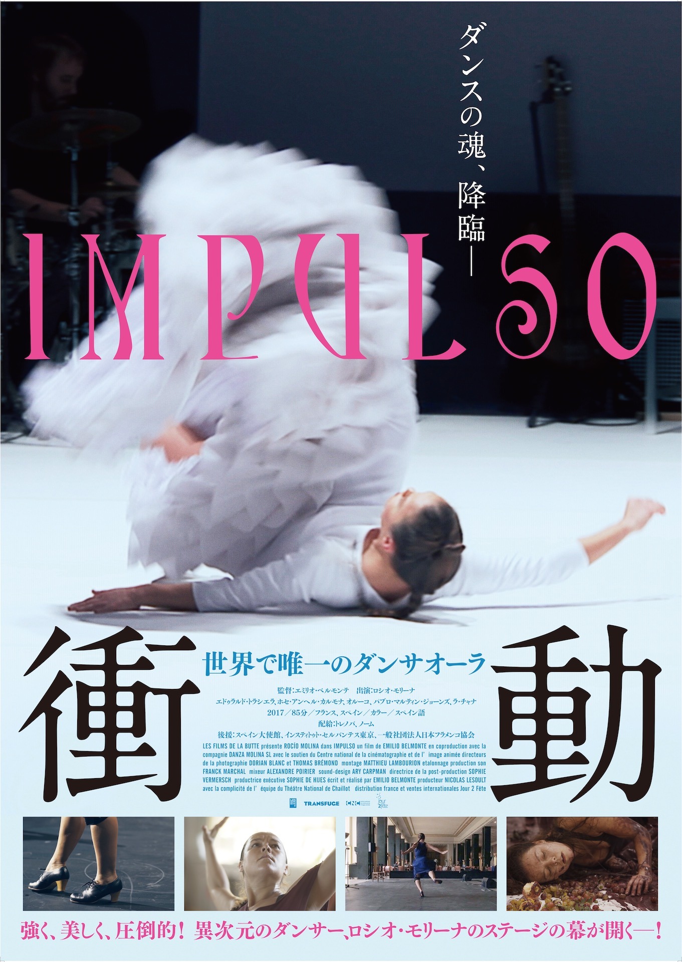 「衝動―世界で唯一のダンサオーラ」本ビジュアル