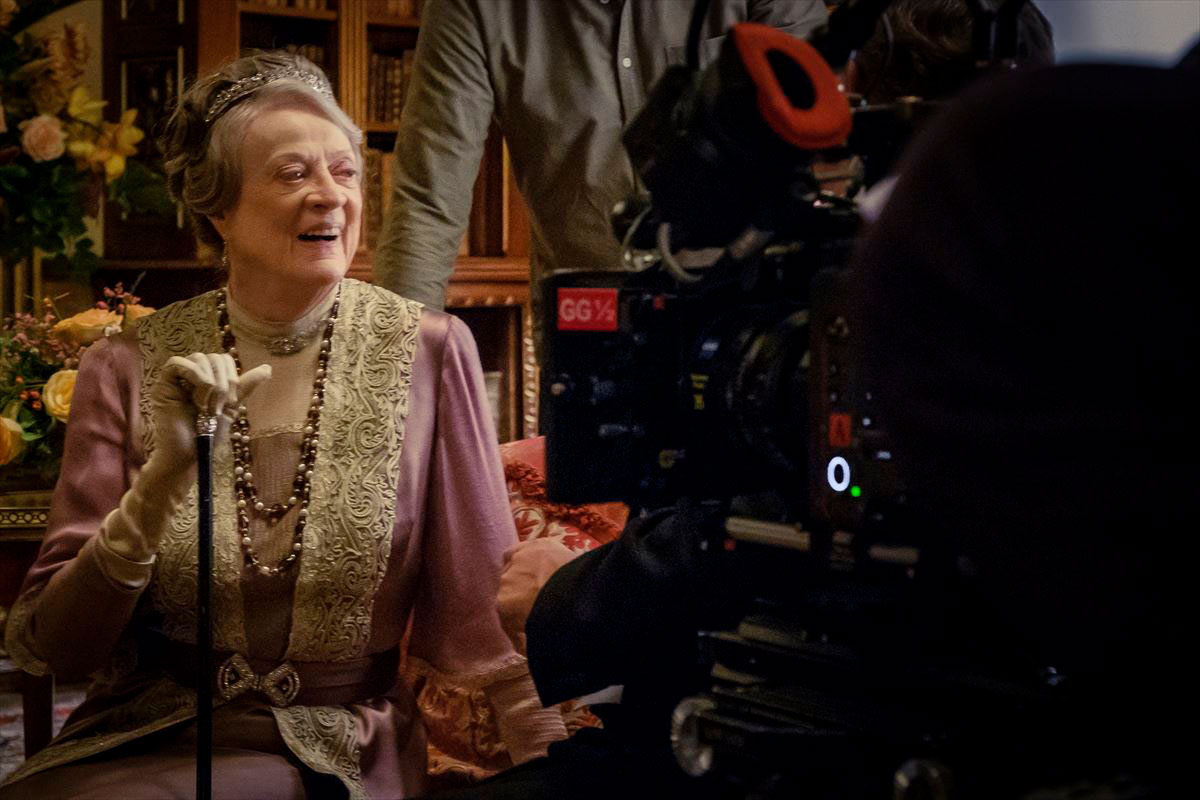 「ダウントン・アビー」メイキング写真