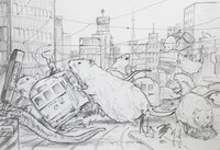 「ネズラ1964」のコンセプトアート。