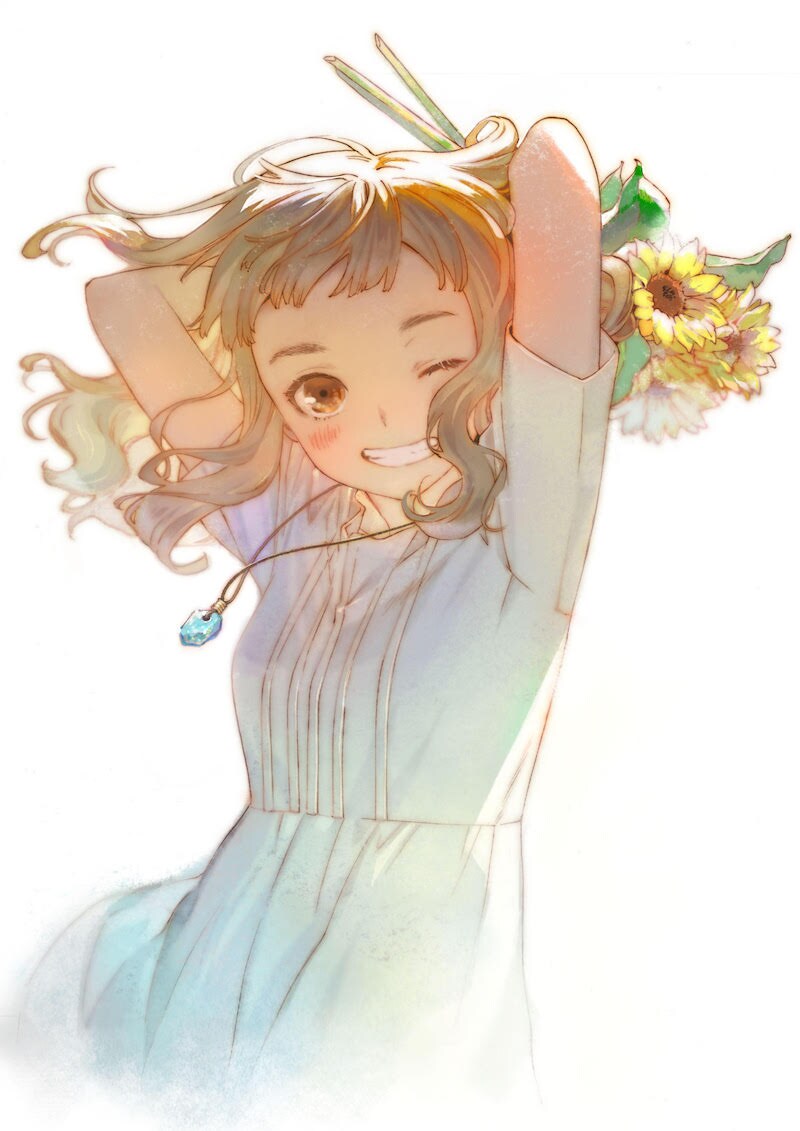 絵本奈央による描き下ろしイラスト。