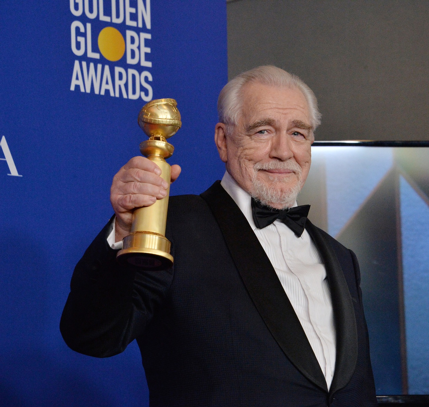 第77回ゴールデングローブ賞の授賞式に出席したブライアン・コックス。（写真提供：JIM RUYMEN / UPI / Newscom / ゼータ イメージ）