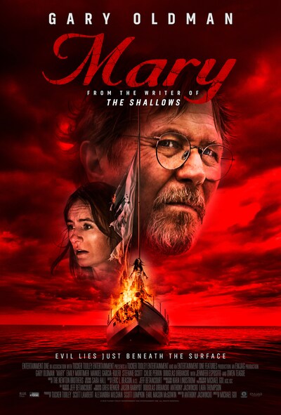 「死霊船 メアリー号の呪い」海外版ポスタービジュアル