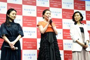 「連続ドラマW 彼らを見ればわかること」完成披露試写会の様子。