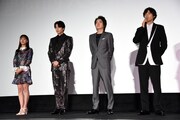 左から関水渚、新田真剣佑、藤原竜也、福士蒼汰。