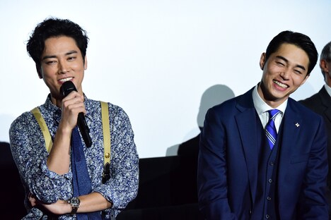 「ケイジとケンジ 所轄と地検の24時」トークイベントの様子。