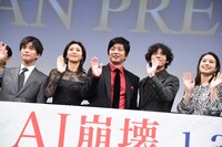 「AI崩壊」ジャパンプレミアの様子。