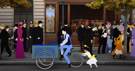 「ディリリとパリの時間旅行」