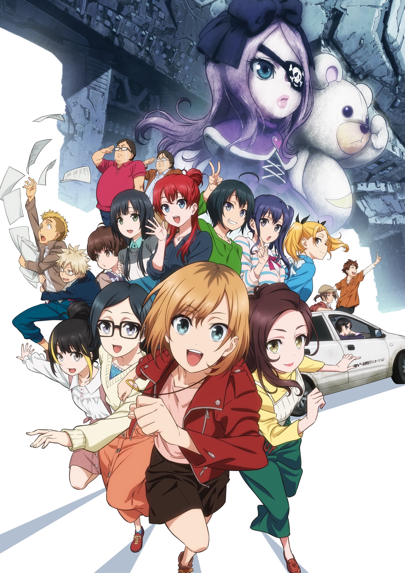 「劇場版『SHIROBAKO』」新ビジュアル（ロゴと日付なし）