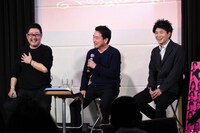 左から紀伊宗之、石黒研三、橋本恵一。