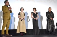 「太陽の家」公開記念舞台挨拶の様子。