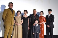 「太陽の家」公開記念舞台挨拶の様子。