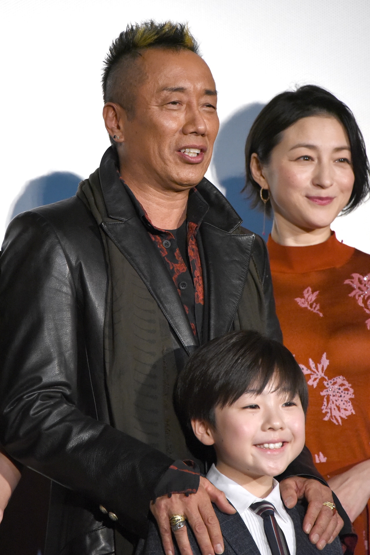 「太陽の家」公開記念舞台挨拶の様子。