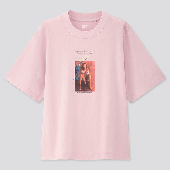 「フラッシュダンス」のグラフィックTシャツ。TM & (c) 2019 Paramount Pictures.All Rights Reserved.