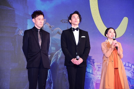 左から蔦谷好位置、大貫勇輔、高橋あず美。