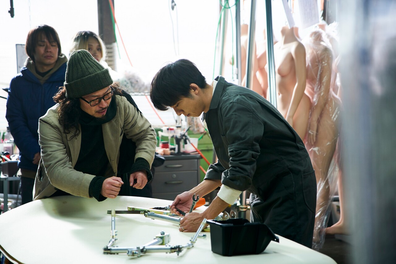 「ロマンスドール」メイキング写真