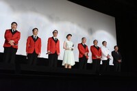 「星屑の町」完成披露上映会の様子。
