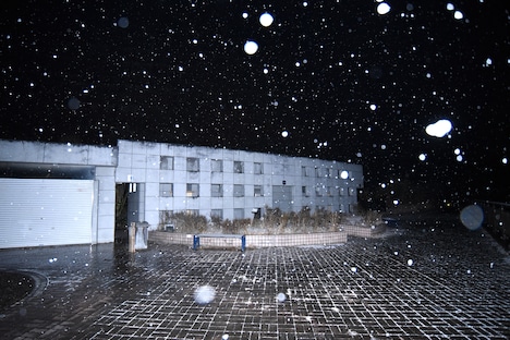 浦山ダムの左岸にある公衆トイレ。