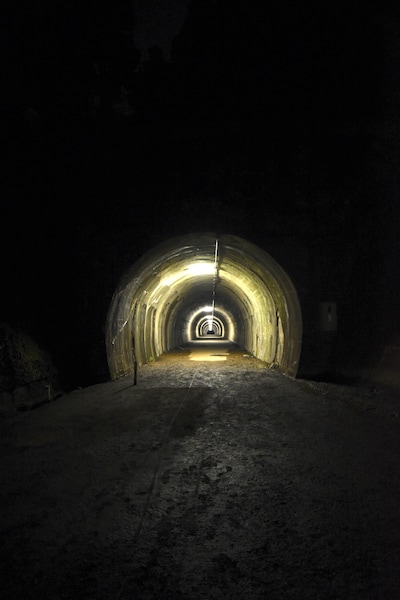 「犬鳴村」の撮影で使われた旧吹上トンネル。