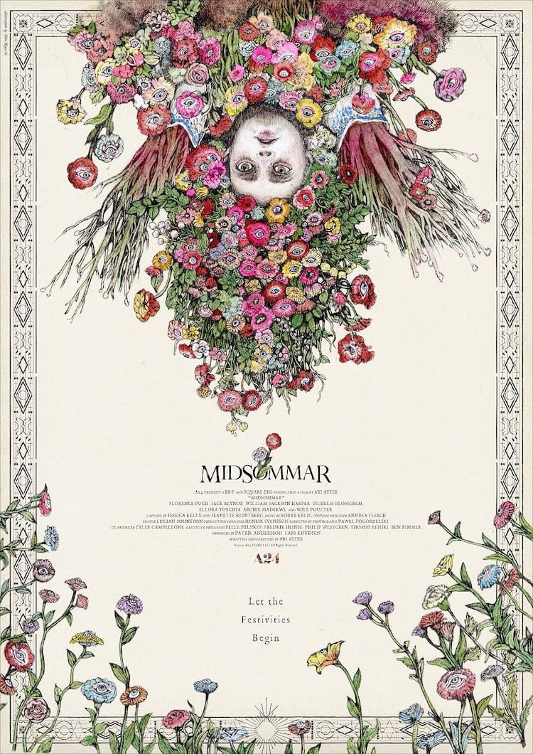 ミッドサマー」ヒグチユウコと大島依提亜によるアートポスター公開 