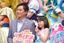 左から平田広明、稲垣来泉。