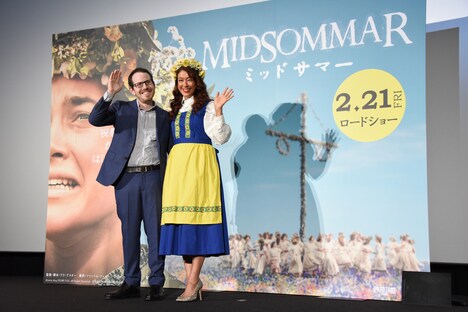 左からアリ・アスター、LiLiCo。