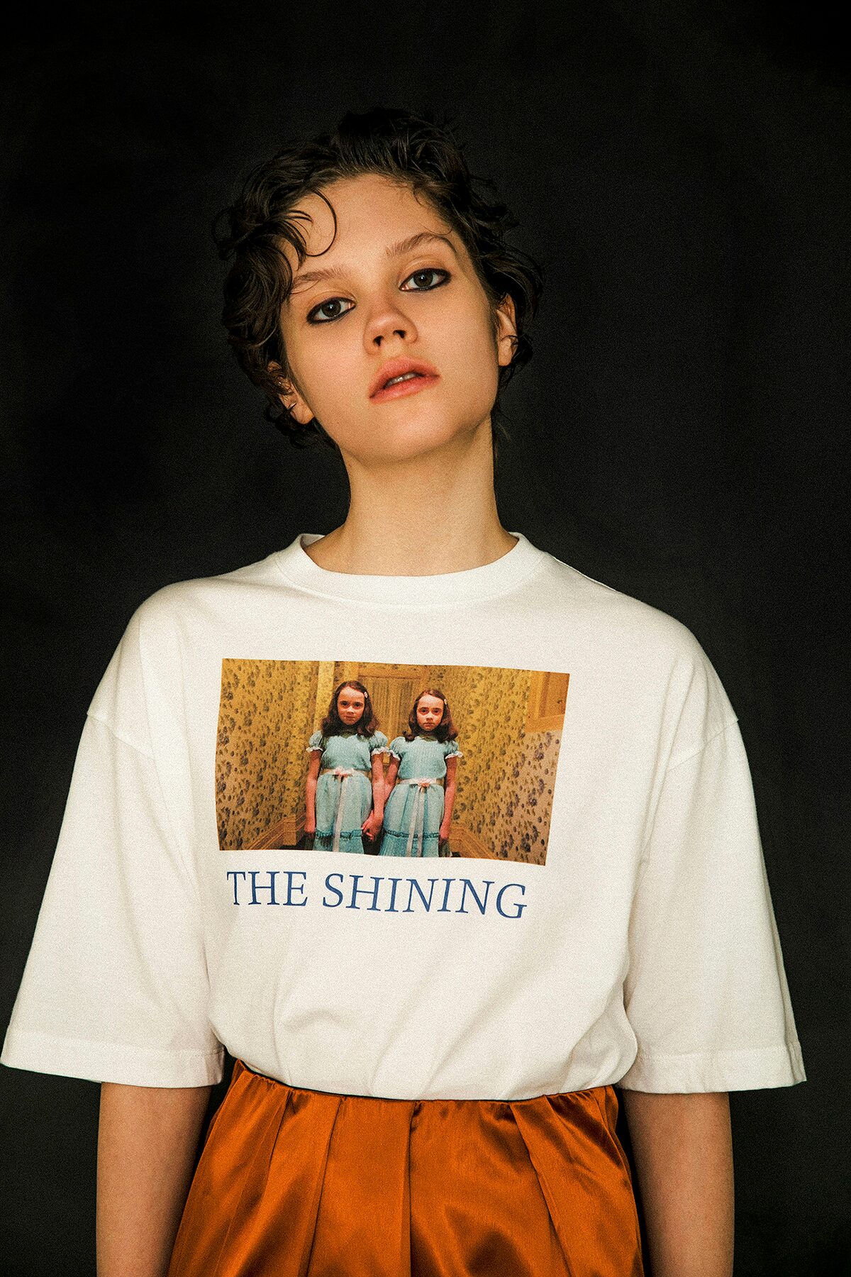 The Shining ? シャイニング 双子 ロンT 【モルティ】 Tシャツ 映画 白