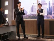 左から中島裕翔、織田裕二。