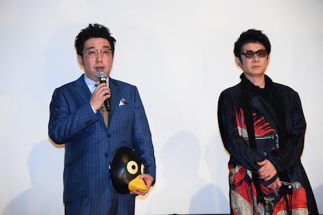 左から廣田正興、永瀬正敏。