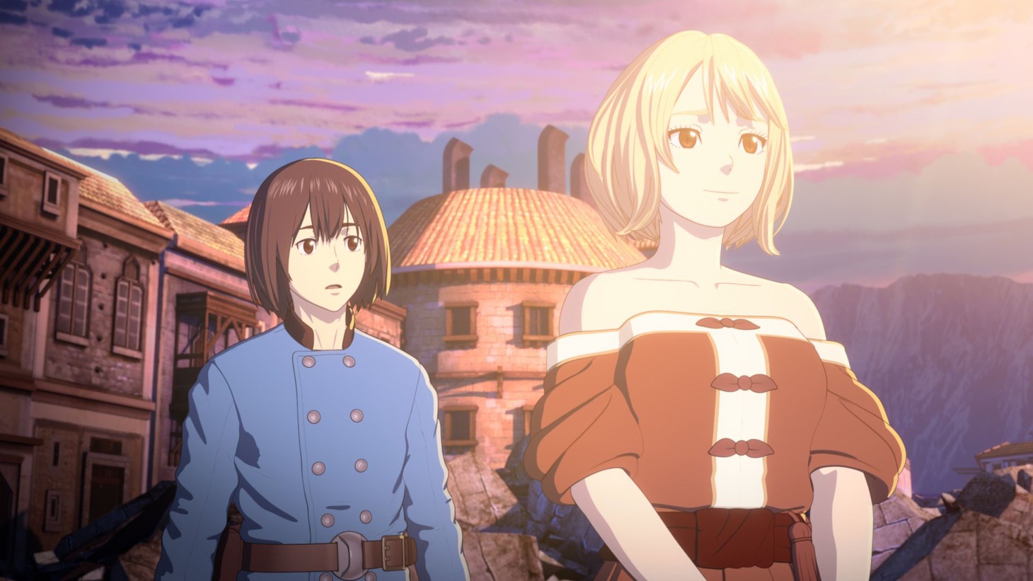TVアニメ「空挺ドラゴンズ」より。