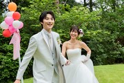 岐洲匠演じる一条慶（左）と瀧本美織演じる佐藤彩（右）。