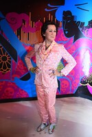 マダム・タッソー東京に展示されている、忌野清志郎のフィギュア。