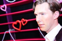 マダム・タッソー東京に展示されている、ベネディクト・カンバーバッチのフィギュア。