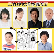 ドラマ「浦安鉄筋家族」水野美紀、岸井ゆきの、本多力、斎藤汰鷹、坂田利夫が家族に