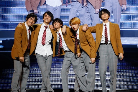 2月15日夜公演より、「キミノリズム」パフォーマンスの様子。