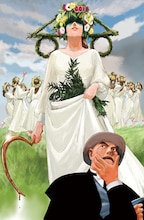 星野之宣による「ミッドサマー」応援イラスト。