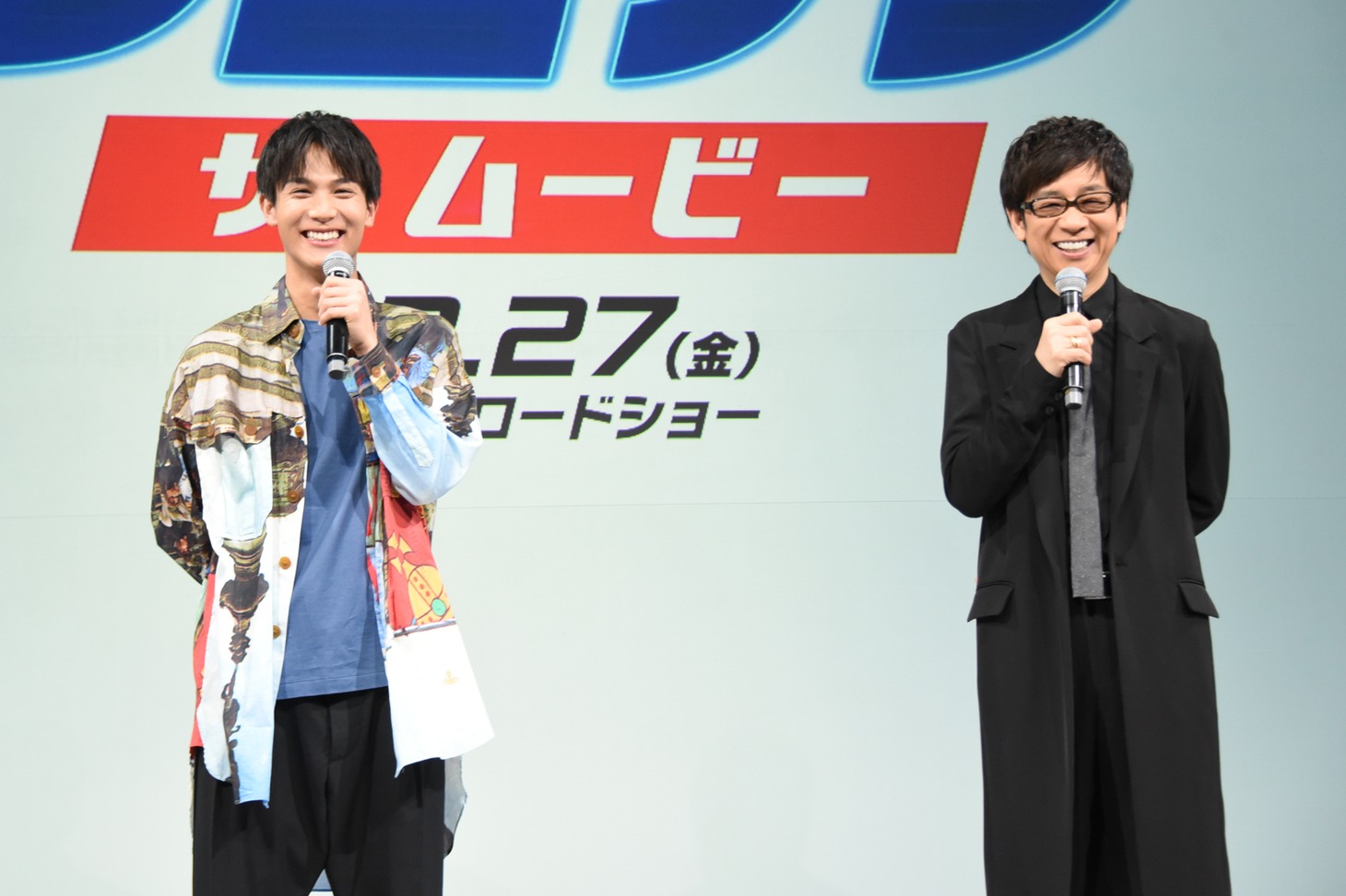 「ソニック・ザ・ムービー」公開アフレコイベントの様子。