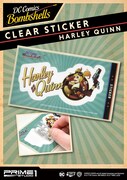 DC コミックスボムシェルズ ハーレイ・クイン クリアステッカー（税込350円）