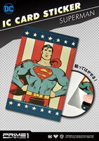DC コミックスヴィンテージ スーパーマン ICステッカー（税込200円）