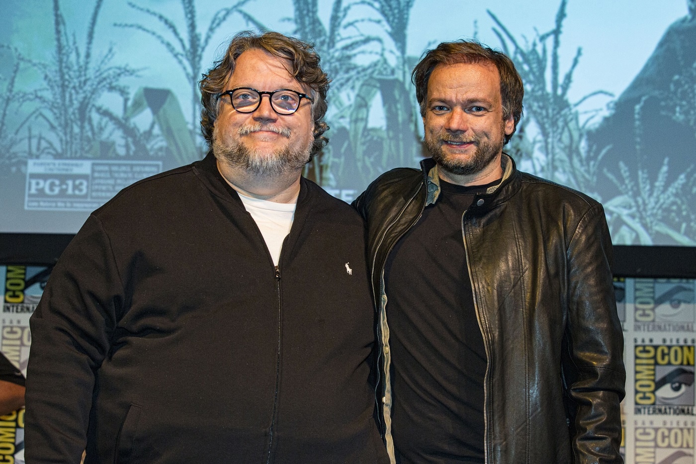 左からギレルモ・デル・トロ、アンドレ・ウーヴレダル。