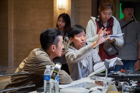 「PMC：ザ・バンカー」メイキング写真