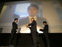 松江観光大使委嘱式の様子。