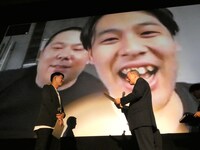 委嘱式の様子。