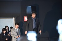 左からソン・ガンホ、ポン・ジュノ。